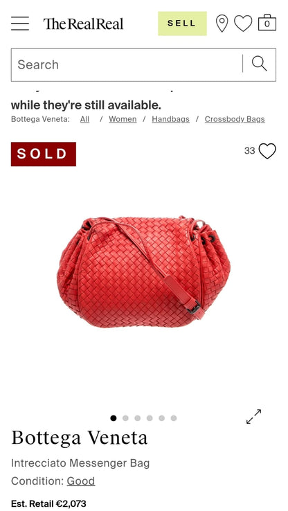 Bottega Veneta Intrecciato Messenger Bag