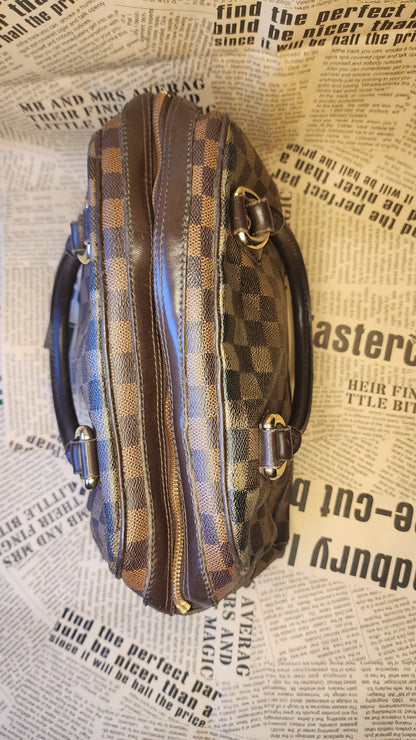 *Louis Vuitton Speedy 25 Damier Ebene Canvas Handbag – Pre_Owned