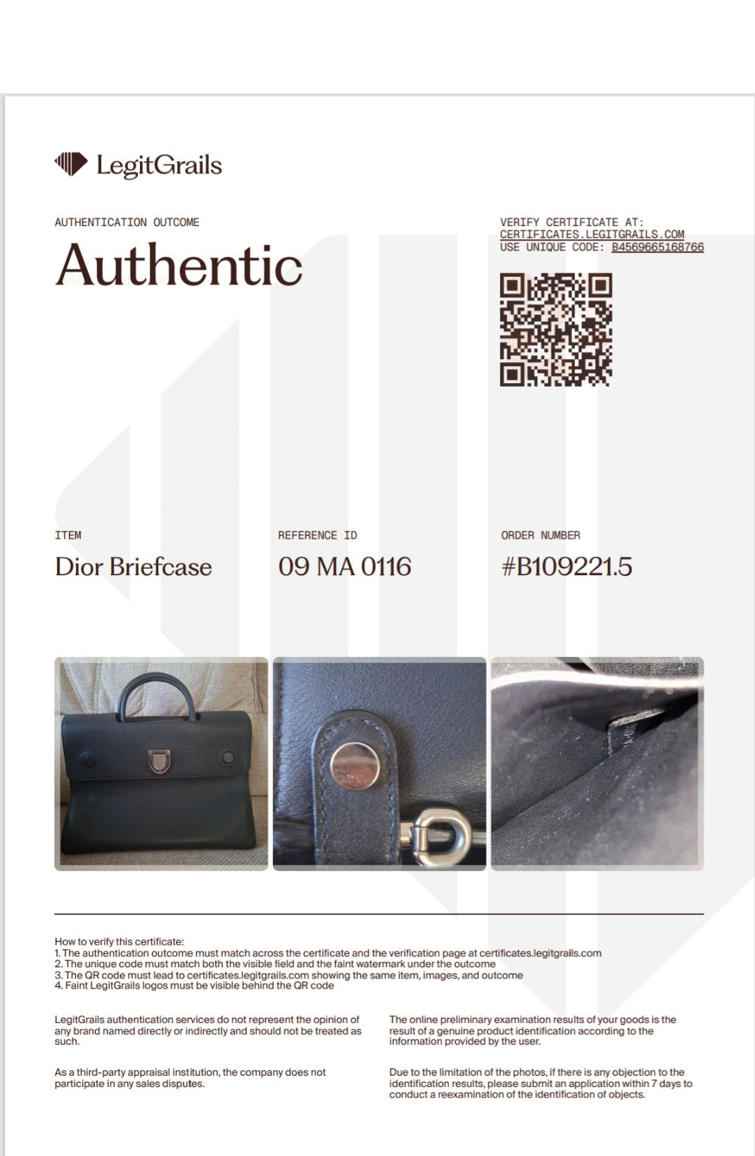 Christian Dior Black Leather Handbag - Excellent Condition Pre_Owned