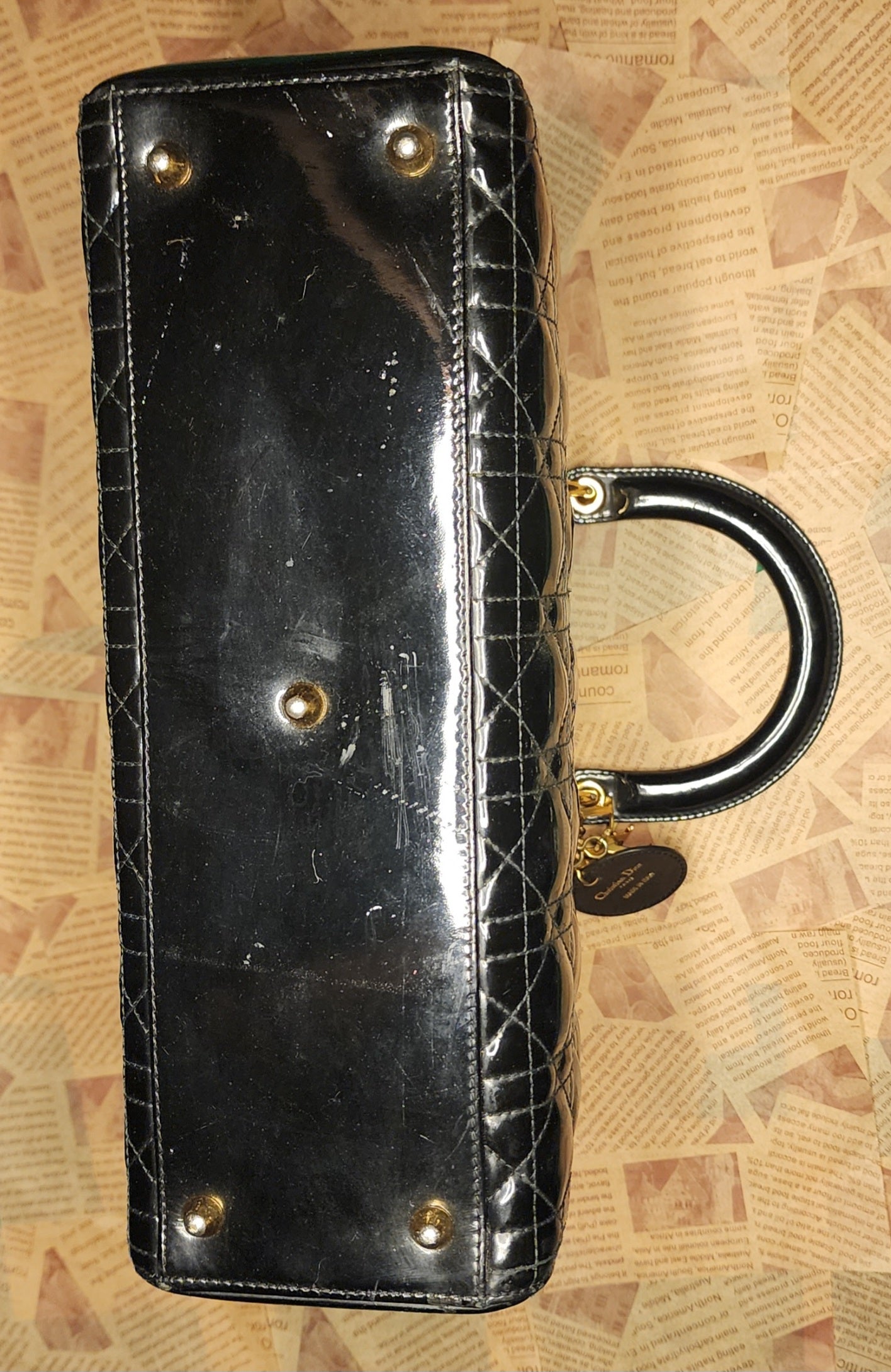 Christian Dior Lady Dior Bag Large , Pre_Owned