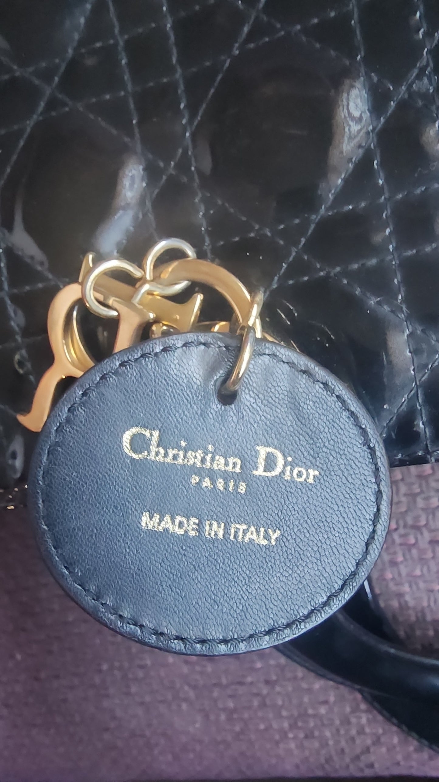 Christian Dior Lady Dior Bag Large , Pre_Owned